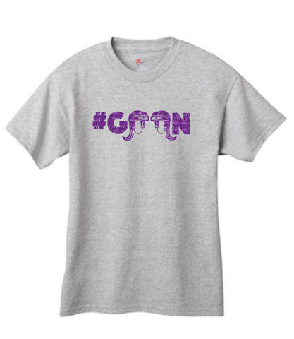 "Goon" With A Ponytail Glitter T-Shirt - Adult