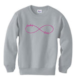 "Infinite Hockey Love" Crewneck Sweatshirt - Adult